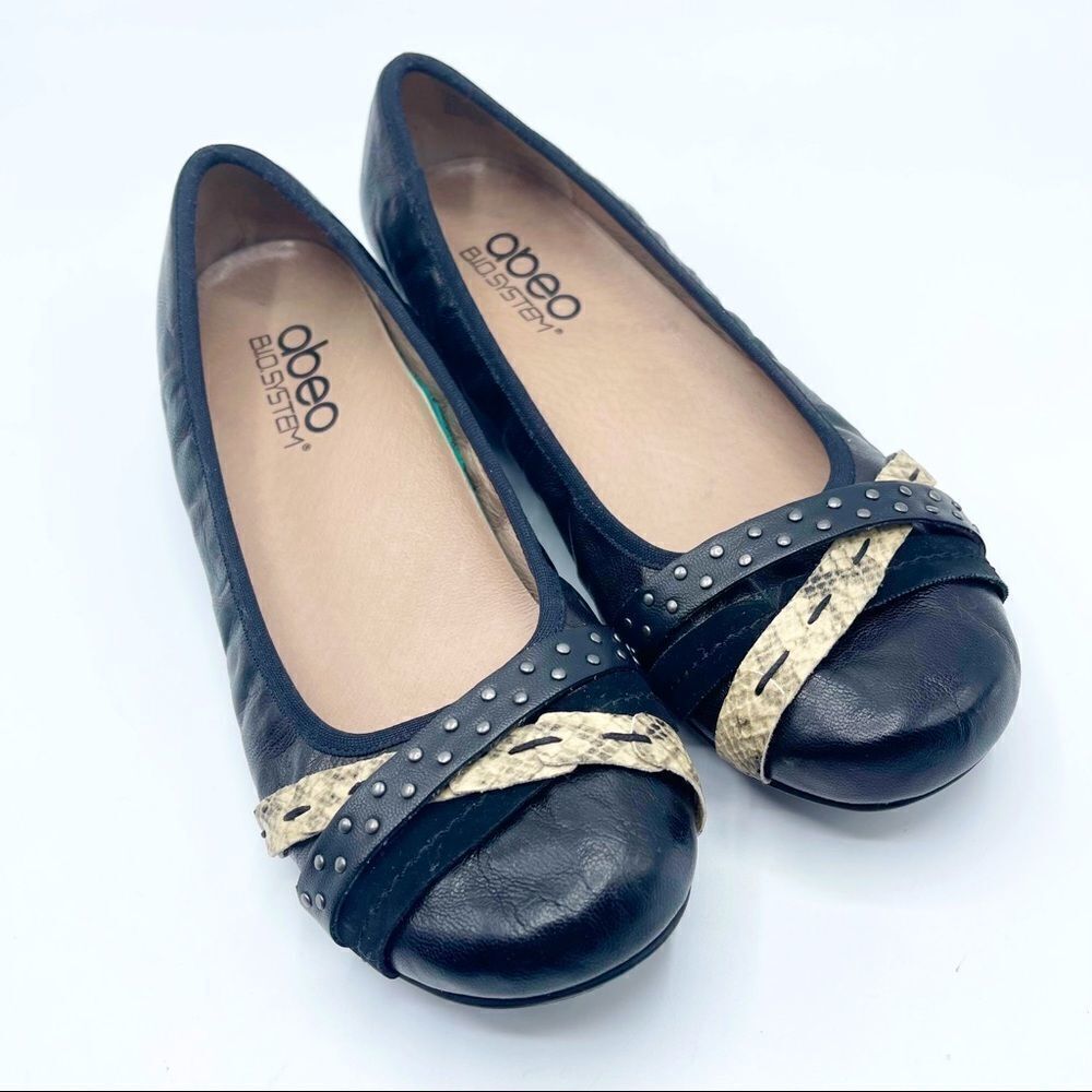 Abeo B.I.O. System Toni leather flats - Women’s US 7 Narrow
